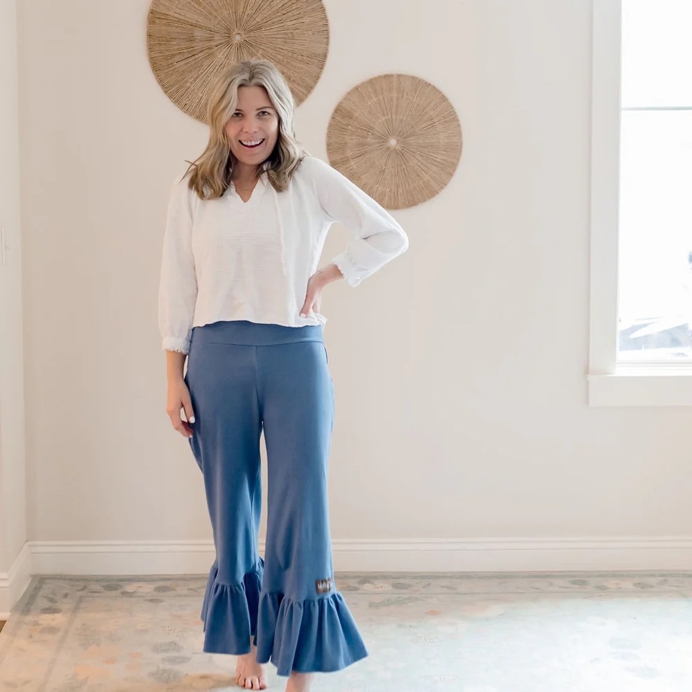 Women's Big Ruffles | Blue Jean Baby